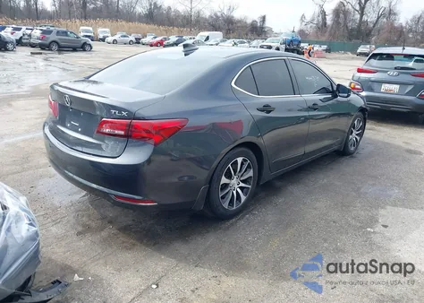 2016 Acura Tlx Tech из США, поврежденный, VIN 19UUB1F56GA011627